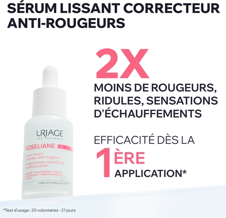 Uriage Roseliane Redness Neutralizing Smoothing Serum sérum apaisant effet lissant