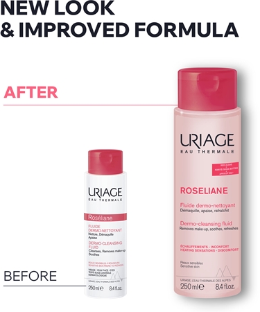 Uriage Roseliane Dermo-Cleansing Fluid Cleansing Fluid with soothing effect