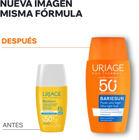 Uriage Bariésun Ultra-Light Fluid SPF 50+ fluido ultra-ligero SPF 50+