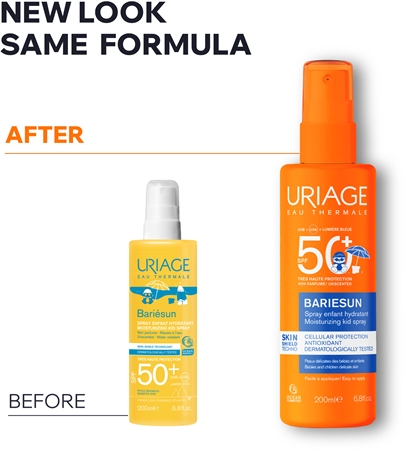 Uriage Bariésun Moisturizing Kid Spray SPF50+ Sun Spray For Kids SPF 50+