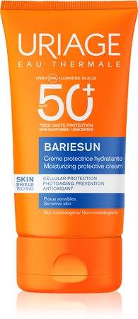 Uriage Bariésun Fragrance-Free Cream SPF 50+ προστατευτική κρέμα προσώπου χωρίς άρωμα SPF 50+