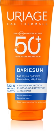 Uriage Bariésun Silky Lotion SPF 50+ lait protecteur visage et corps SPF 50+
