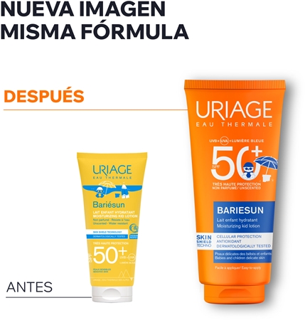 Uriage Bariésun Moisturising Kids Lotion crema protectora para bebés SPF 50+