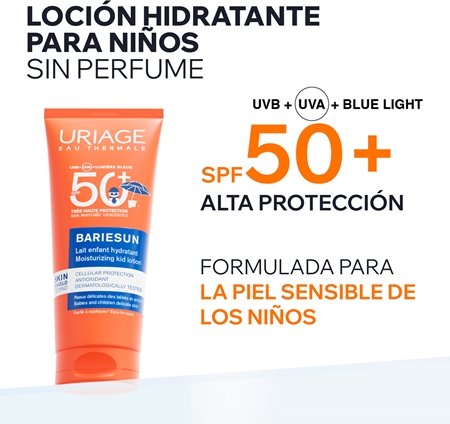 Uriage Bariésun Moisturising Kids Lotion crema protectora para bebés SPF 50+