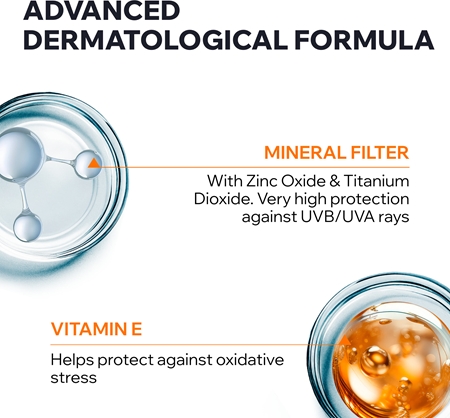 Uriage Bariésun Mineral Cream SPF 50+ Mineral Protection Face and Body Cream SPF 50+