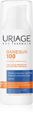 Uriage Bariésun 100 Fluide Protectuer Extréme SPF 50+ fluide protecteur pour peau très sensible et intolérante SPF 50+