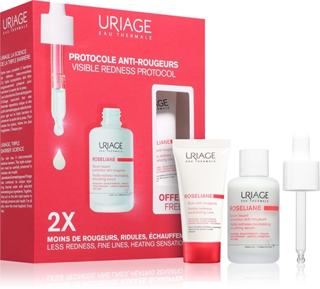 Uriage Roseliane Visible Redness Protocol set against redness