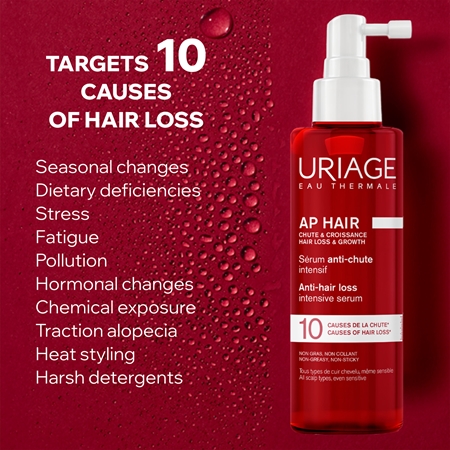 Uriage AP HAIR Anti-Hair Loss Intensive Serum Intensive Serum against hair loss