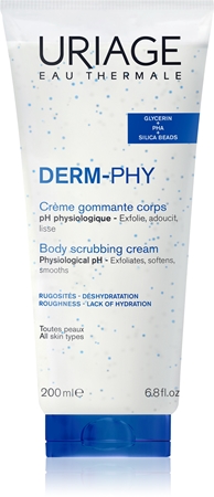 Uriage DERM-PHY Body Scrubbing Cream pielęgnujący peeling do ciała