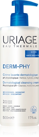 Uriage DERM-PHY Dermatological Cleansing Cream crème de douche hydratante