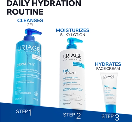 Uriage DERM-PHY Extra Rich Dermatological Gel gel detergente delicato