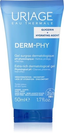 Uriage DERM-PHY Extra Rich Dermatological Gel Gentle Cleansing Gel
