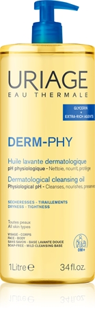 Uriage DERM-PHY Dermatological Cleansing Oil Nourishing Shower Gel
