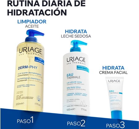 Uriage DERM-PHY Dermatological Cleansing Oil champú de ducha nutritivo
