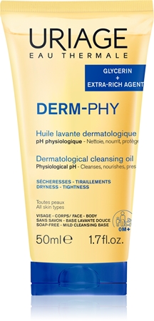 Uriage DERM-PHY Dermatological Cleansing Oil huile douche traitante