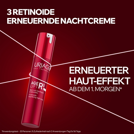 Uriage Age Lift R3 erneuernde Nachtcreme zur Festigung der Haut
