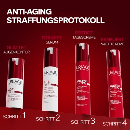 Uriage Age Lift R3 erneuernde Nachtcreme zur Festigung der Haut