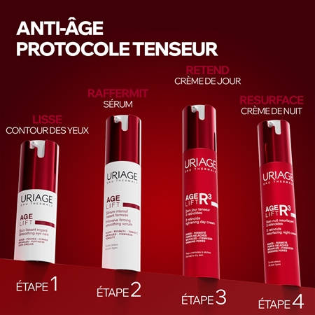 Uriage Age Lift R3 crème de nuit rénovatrice pour raffermir le visage