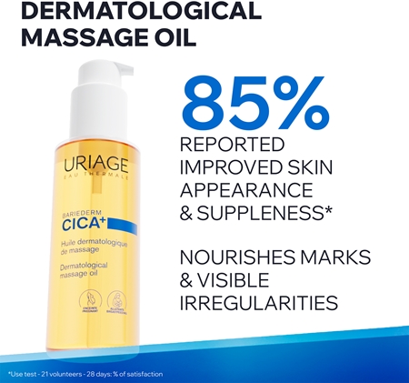 Uriage Bariederm Cica+ Dermatological Oil Nourishing Body Oil to treat stretch marks