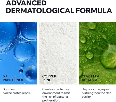Uriage Bariederm Cica+ Repairing Cream διορθωτική κρέμα με χαλκό και ψευδάργυρο