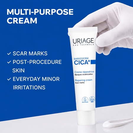 Uriage Bariederm Cica+ Repairing Cream διορθωτική κρέμα με χαλκό και ψευδάργυρο