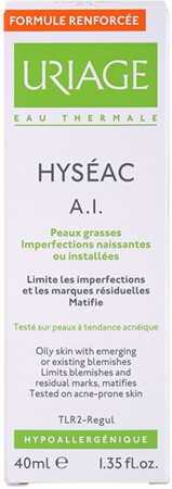 Uriage Hyséac A.I. crème matifiante pour peaux grasses sujettes à l'acné
