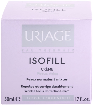 Uriage Isofill crème anti-rides pour peaux normales à mixtes