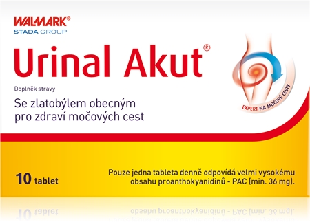 Urinal Urinal tablety pro správnou funkci močových cest