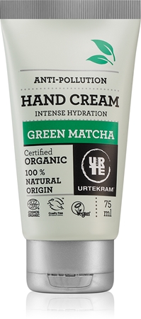 Urtekram Green Matcha crème hydratante mains à l'extrait de thé vert