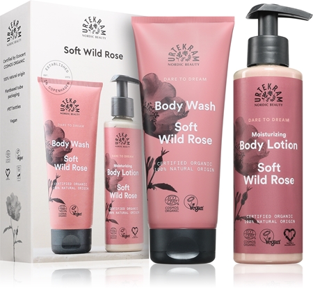 Urtekram Soft Wild Rose poklon set za tijelo