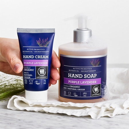 Urtekram Purple Lavender crème nourrissante mains à la lavande