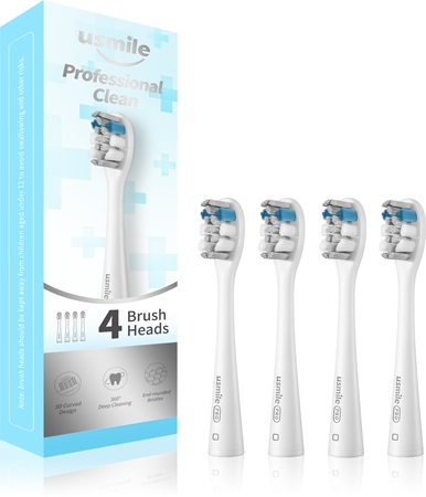 USMILE Professional Clean testine di ricambio per spazzolino
