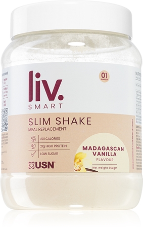 USN LivSmart Slim Shake prášok na prípravu nápoja na podporu chudnutia