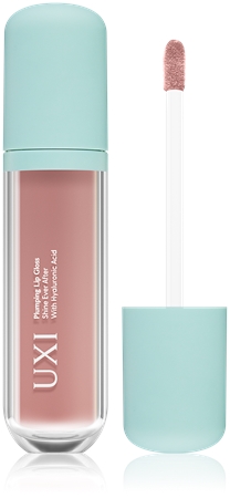 UXI BEAUTY Plumping Lip Gloss λιπ γκλος χειλιών για μεγαλύτερο όγκο με υαλουρονικό οξύ