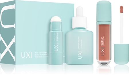 UXI BEAUTY Face the Glow Kit komplekt särava näonaha jaoks Perfect pearls