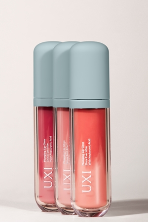 UXI BEAUTY Plumping Lip Gloss λιπ γκλος χειλιών για μεγαλύτερο όγκο με υαλουρονικό οξύ