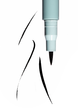 UXI BEAUTY Intense Liquid Eyeliner tekuté oční linky