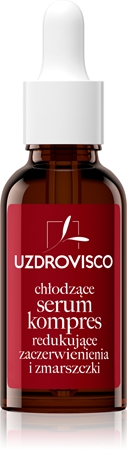 Uzdrovisco Cica Cooling Serum Compress pleťové sérum k redukci začervenání s chladivým účinkem