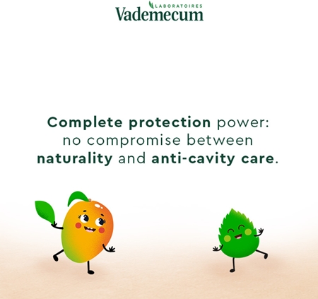 Vademecum BIO Junior toothpaste for children with fluoride