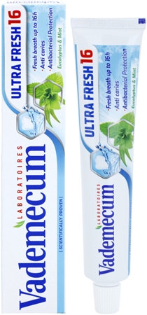 Vademecum Ultra Fresh 16 pasta do zębów odświeżający oddech