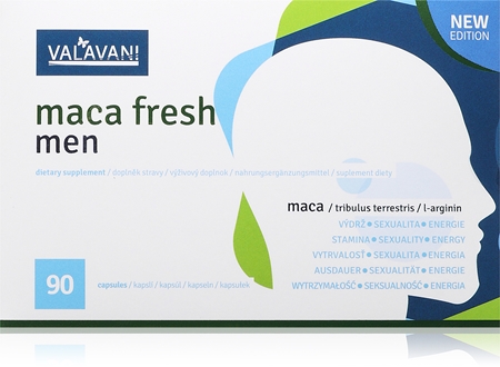 VALAVANI Maca Fresh Men Kapseln für Herren