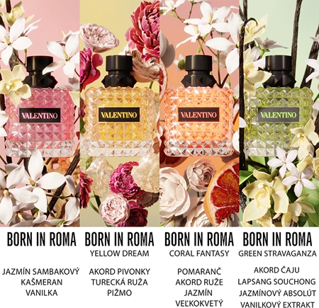 Valentino Born In Roma Green Stravaganza Donna parfumovaná voda pre ženy