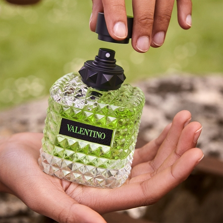 valentino perfume green