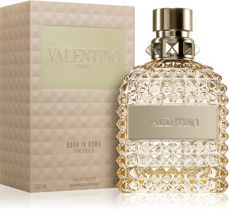 Valentino Born In Roma The Gold Uomo tualettvesi meestele