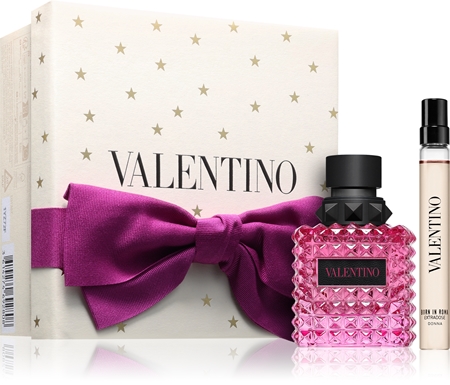 valentino valentino donna born in roma extradose ekstrakt perfum 50 ml   zestaw  