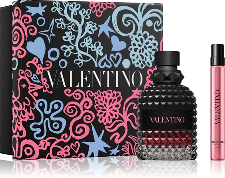valentino valentino uomo born in roma intense woda perfumowana 50 ml   zestaw  