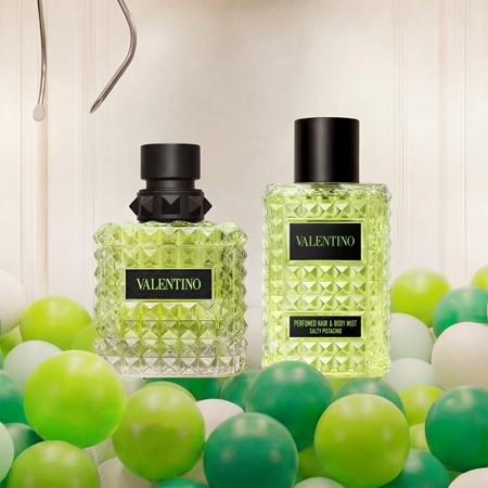 Valentino Born In Roma Hair & Body Mist Salty Pistachio brume pour cheveux et corps pour femme