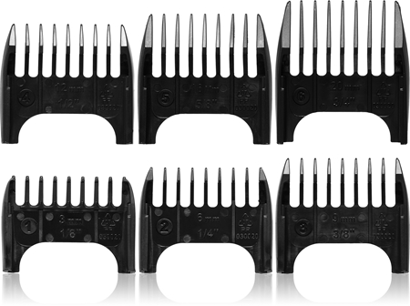 Valera 6 Combs Set For Clipper 300 testine di ricambio