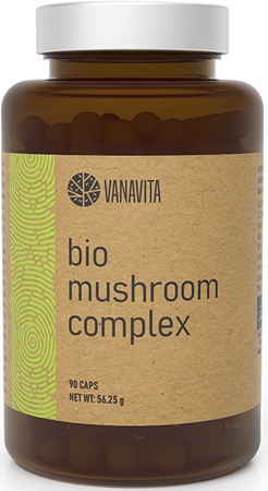 VanaVita Mushroom Complex BIO podpora správného fungování organismu