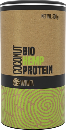 VanaVita Hemp Protein BIO konopný proteín v BIO kvalite